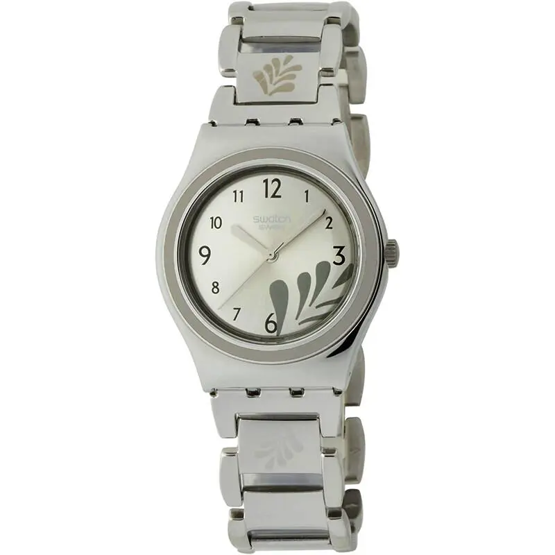Vintage Mint Swatch Irony Medium Loolamix YLS152G Stainless Steel Watch Rare
