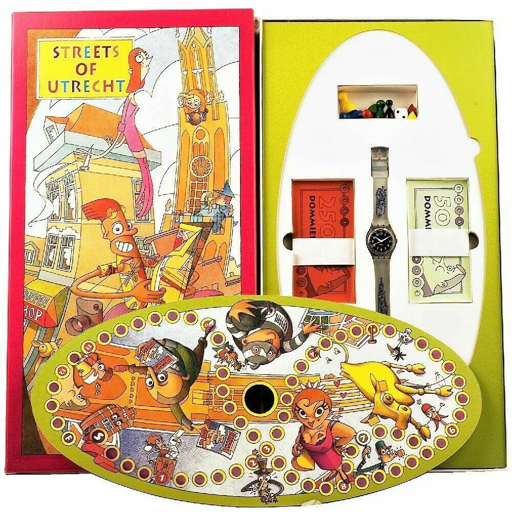 Mint Swatch Only 400 Made Collector Special Streets OF Utrecht Watch GK303PACK