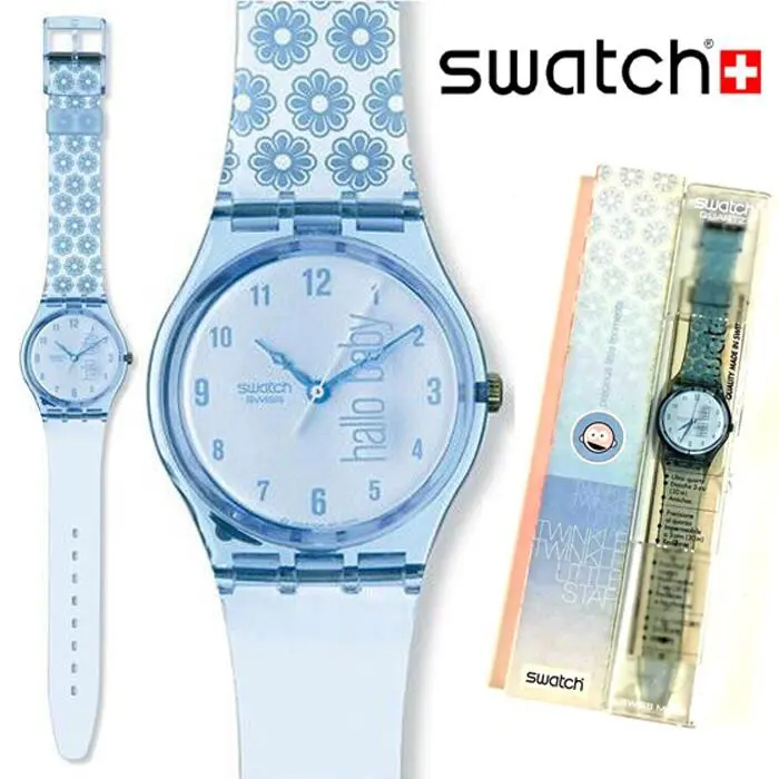 Mint 2000 Swatch Specials Just Born 1 Collectors Watch GN184PACK Vintage