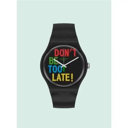 Swatch Timefortime Unisex Wristwatch - SO29B100
