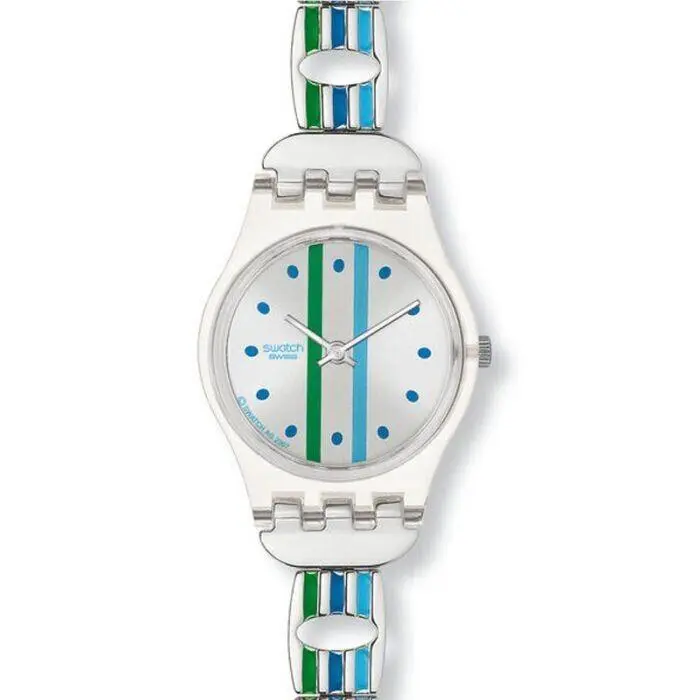 Mint 2008 Swatch Ladies Juicy Dance LK289G Womens Stainless Steel Watch