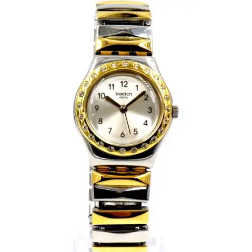 Swatch Irony Demoiselle D`honneur Stretch Band Women Watch 24mm YSS302B
