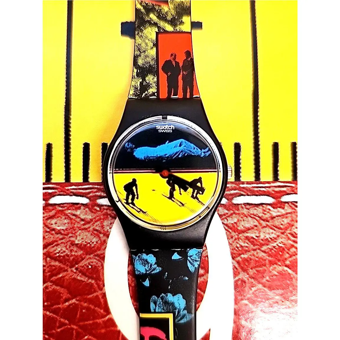 Swatch Watch Frozen Dreams LB120 1998 Standard Ladies Read Please