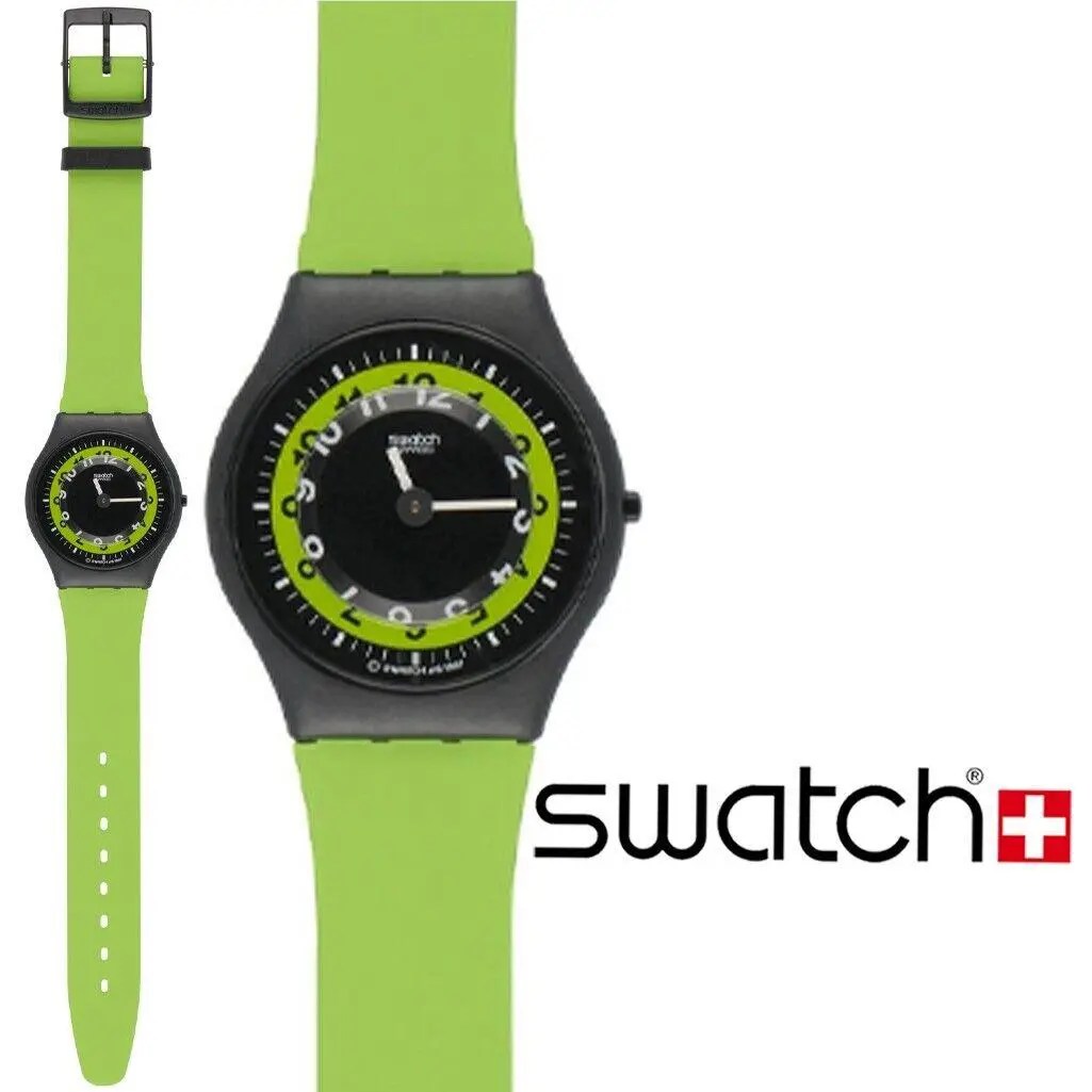 Mint Rare 1998 Swatch Skin Series Filigrano Collectors Watch SFB103G Retro