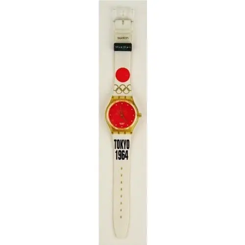 Swatch Tokyo 1964 Musicall Music Alarm Wathch Made IN Switzerland Encased