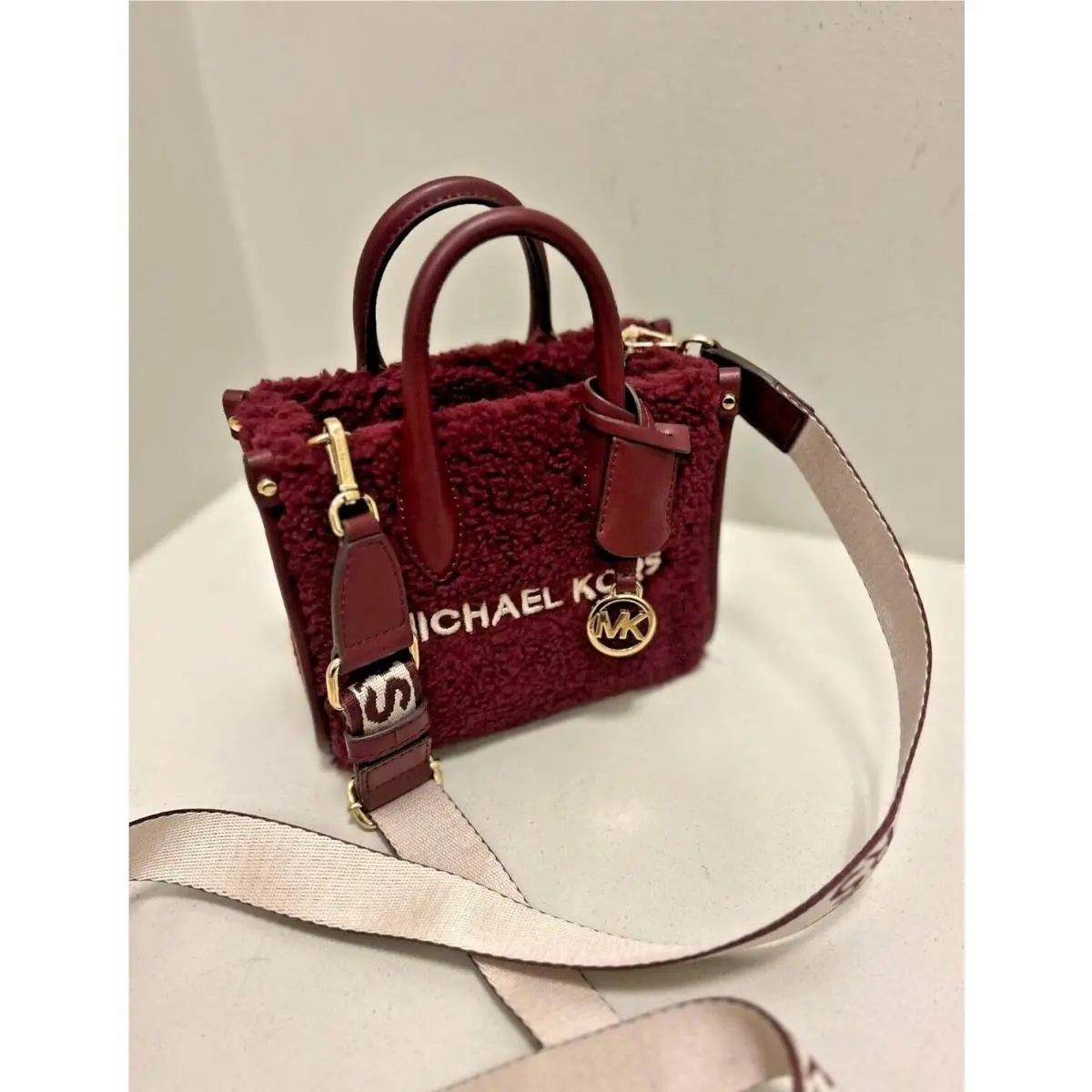Mirella XS Handbag Crossbody Handbag Purse Bag Shoulder Messenger OXBLOOD by Michael Kors