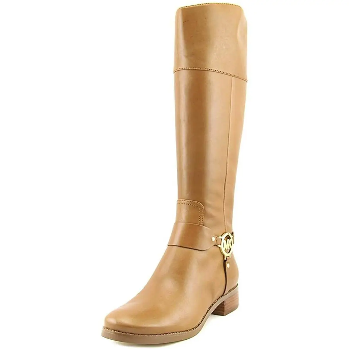 Kors Fulton Harness Tall Riding Boots Luggage