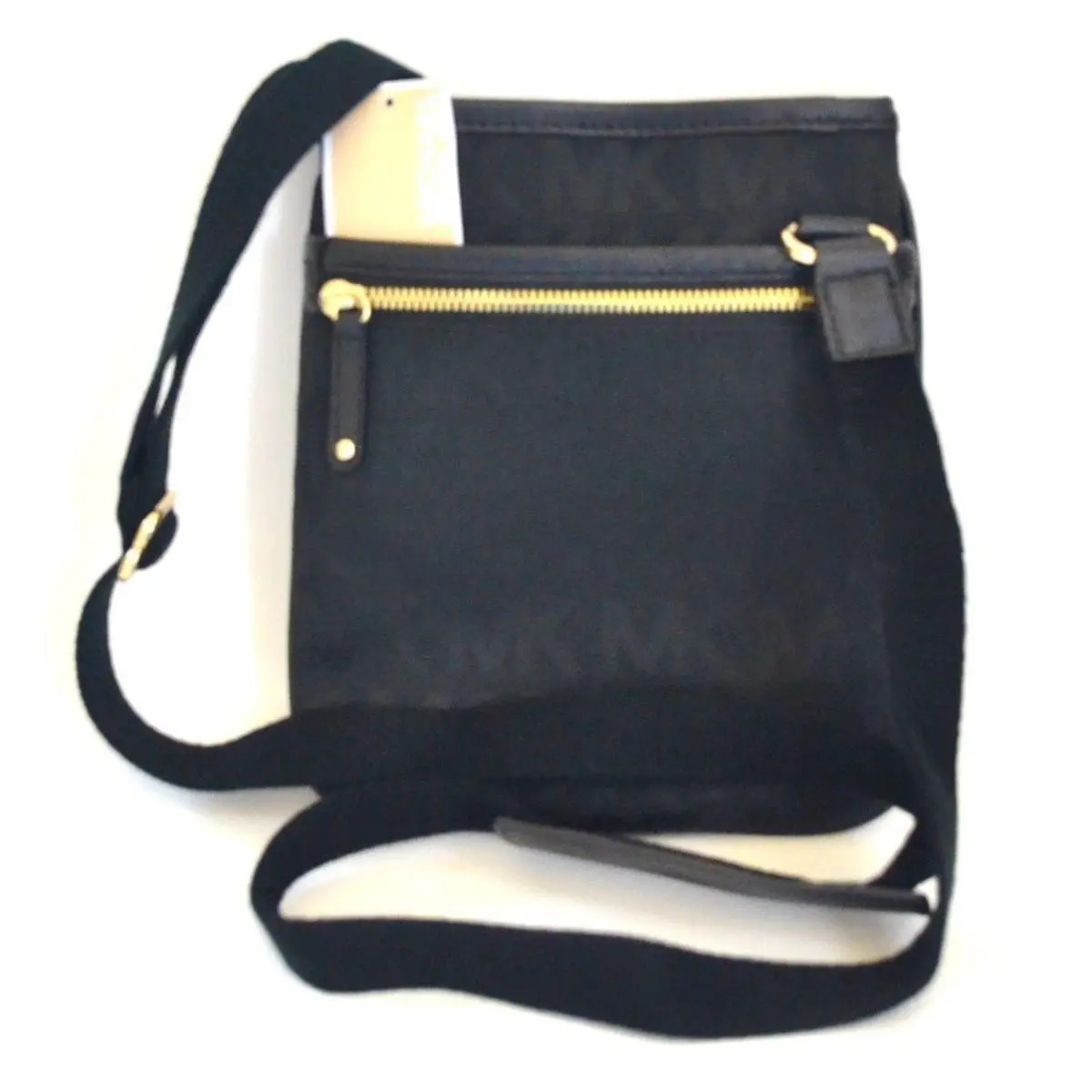 Michael Kors Item Black MK Logo Jacquard Crossbody Shoulder Bag