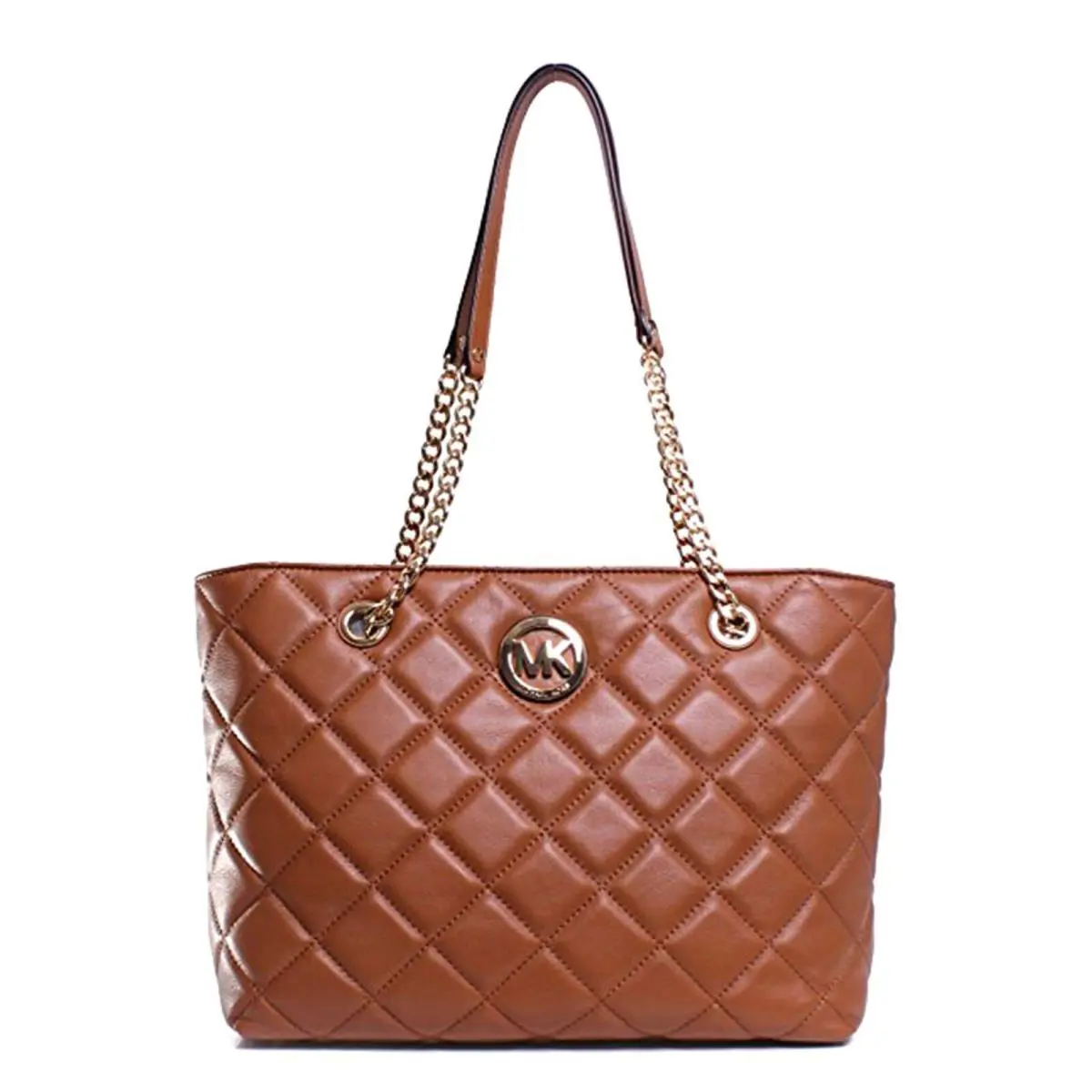 30H3GFQT3L Womens Michael Kors Fulton Quilted Large EW Tote