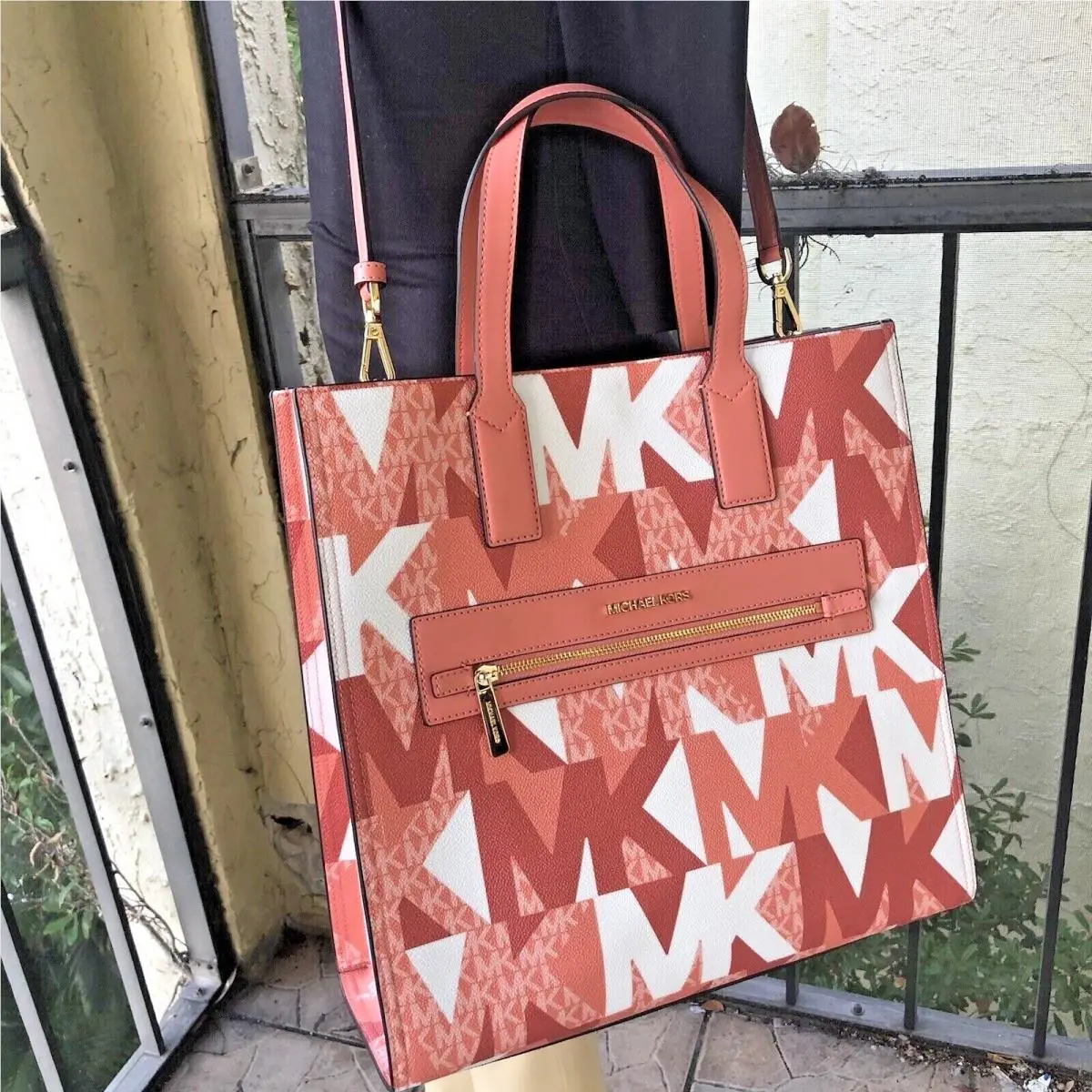 Women Tote Crossbody Bag Handbag Purse Shoulder Messenger Satchel SHERBERT MULTI by Michael Kors