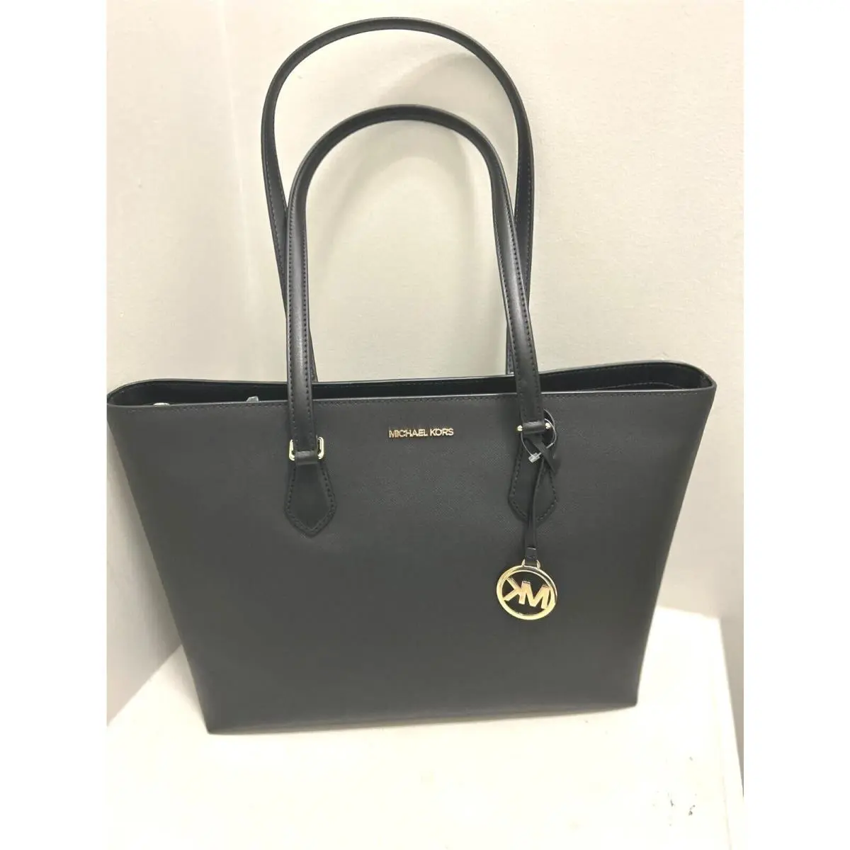 Sheila Women Ladies Large Fashion Shoulder Tote Bag Handbag Purse BLACK by Michael Kors