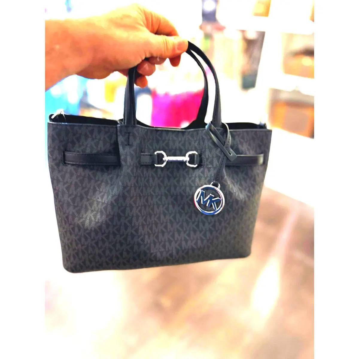 Medium Crossbody Satchel Handbag Purse Shoulder Bag Messenger Tote BLACK by Michael Kors