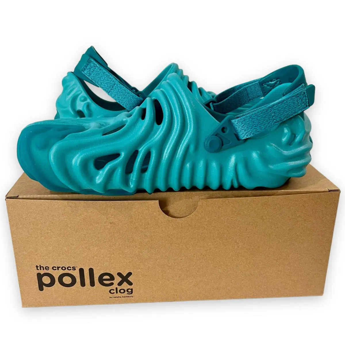 Crocs shoes - Crocs Pollex Clog Salehe Bembury - Turq Tonic - Blue 1