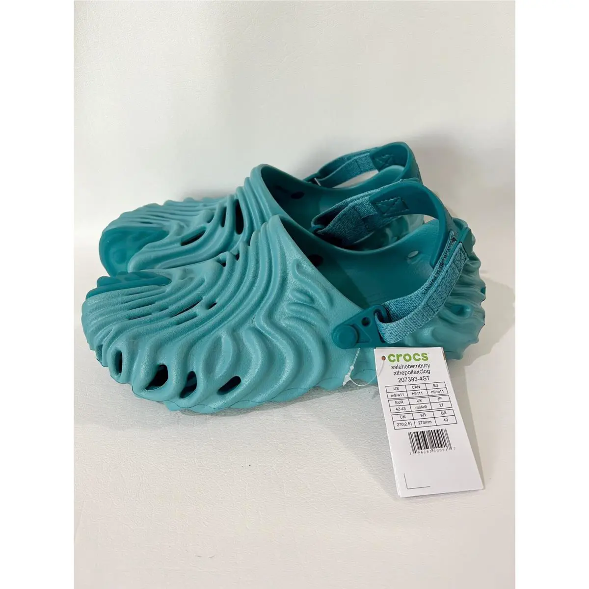 Crocs shoes - Crocs Pollex Clog Salehe Bembury - Turq Tonic - Blue 4