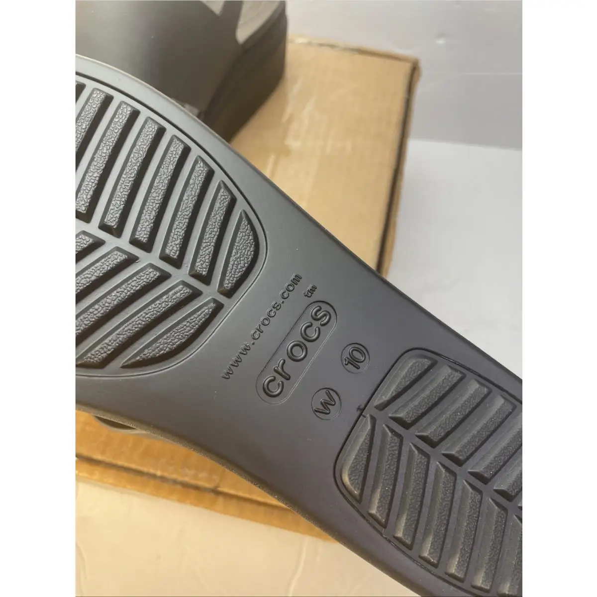 Crocs shoes - 206453 - Brooklyn Low Wedge Sandal - 2064543 - Multi/Stucco-Snake 3