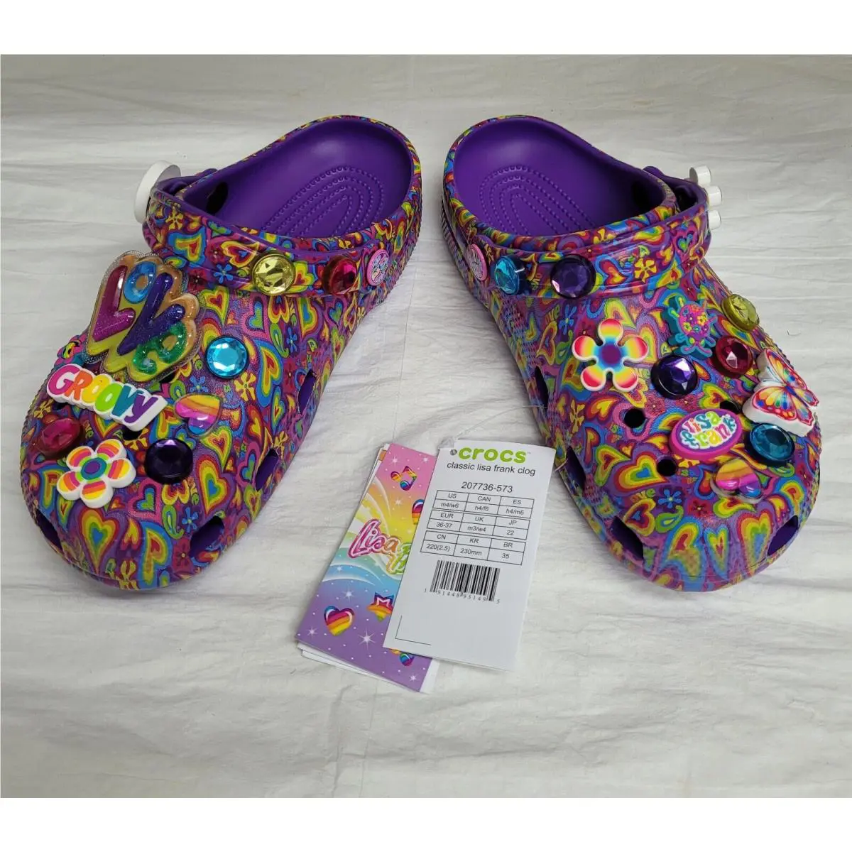 Crocs shoes - Lisa Frank - Lisa Frank - Multicolor (UPC: 191448951495) 0