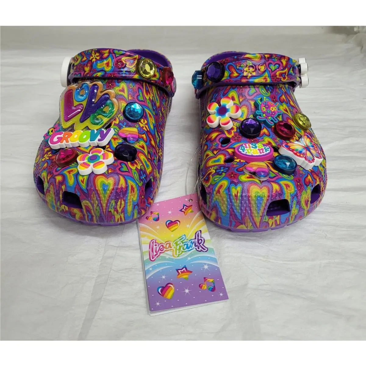 Crocs shoes - Lisa Frank - Lisa Frank - Multicolor (UPC: 191448951495) 4
