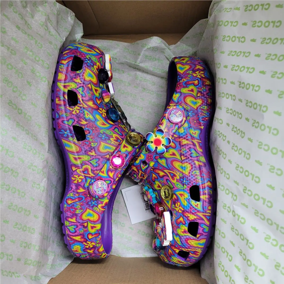Crocs shoes - Lisa Frank - Lisa Frank - Multicolor (UPC: 191448951495) 7