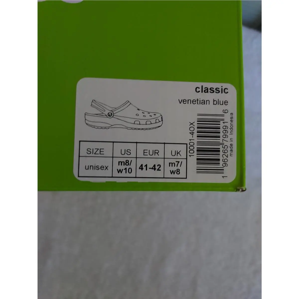 Crocs shoes - Blue 10