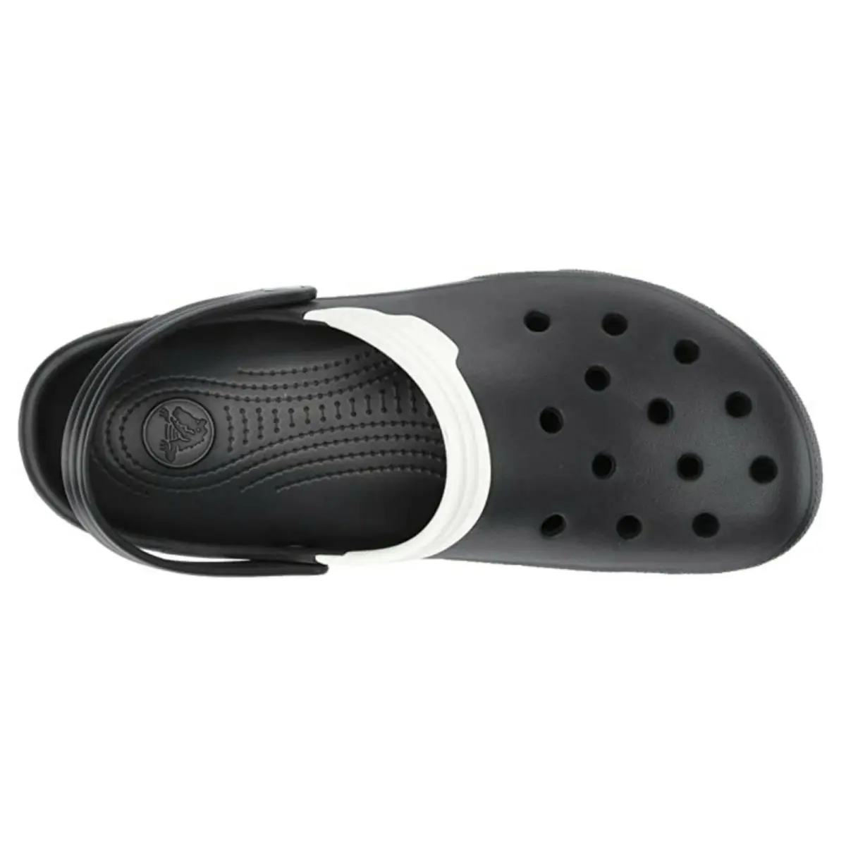 Crocs shoes - Crocs Duet Relaxed Fit Clog - 11001-001 - Black, Manufacturer: Black (UPC: 887350867978) 2