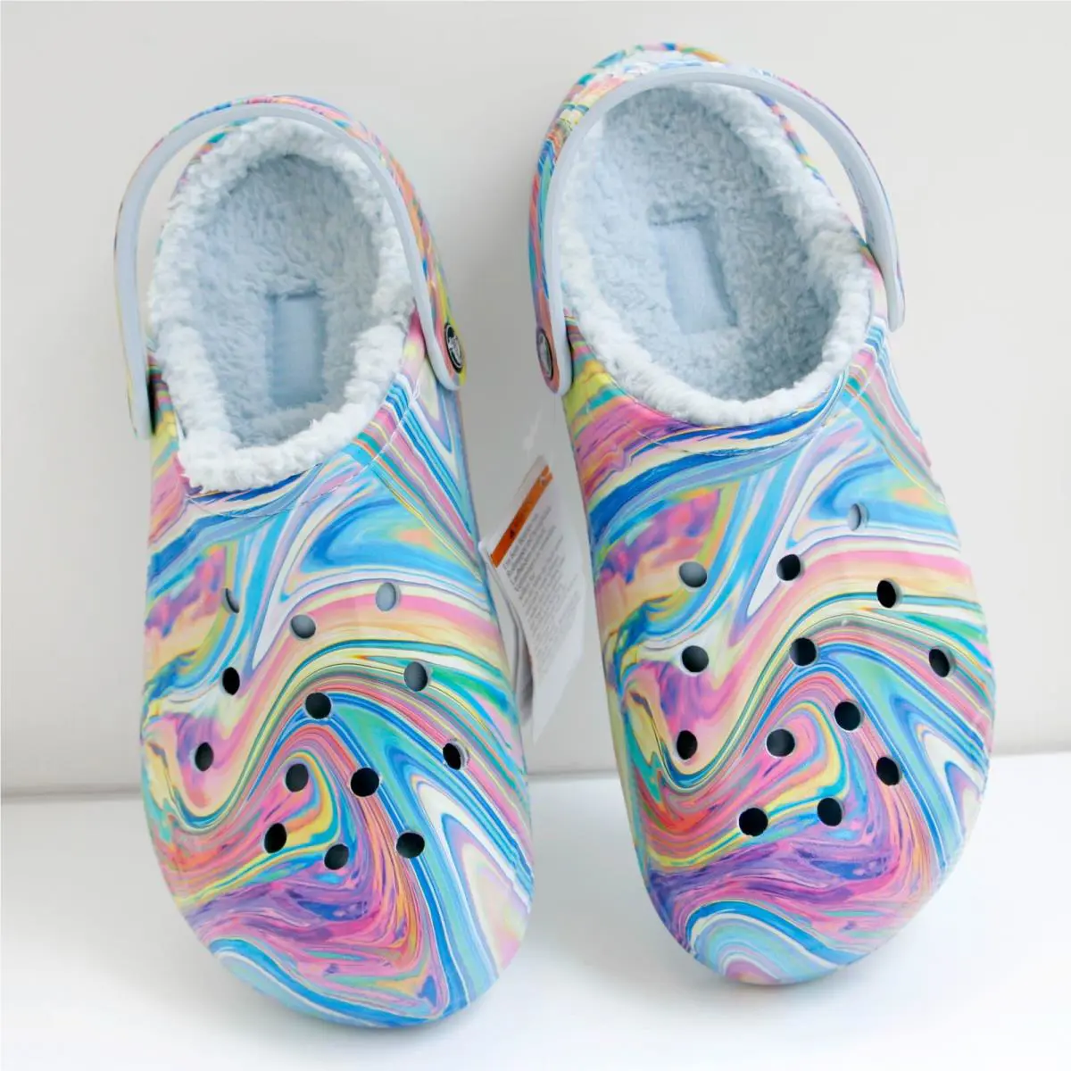 Crocs shoes - Crocs Baya Lined Printed Clog - 205975-4kv - Multicolor (UPC: 196265162680) 0