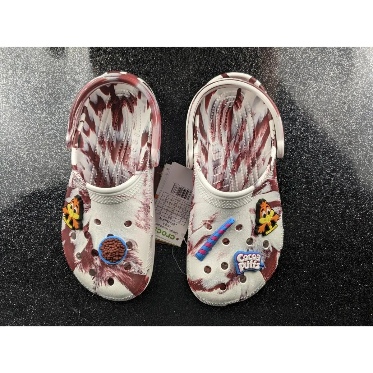 Crocs shoes - Crocs Cocoa Puffs Cereal - Cocoa Puffs Cereal - 207928-0FW - White 4
