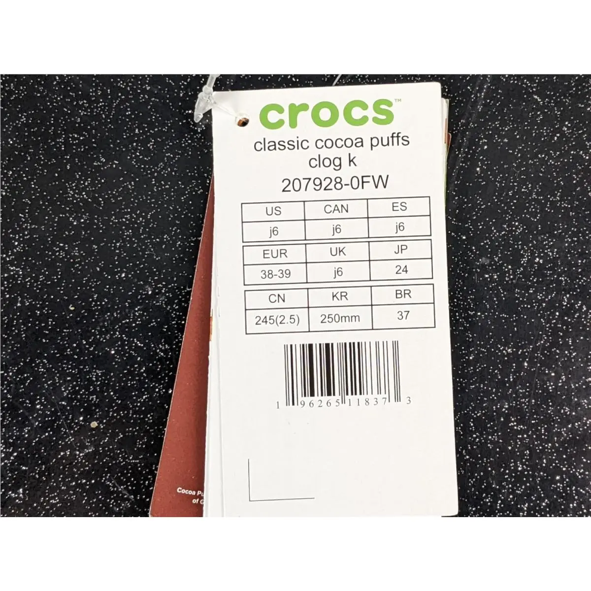 Crocs shoes - Crocs Cocoa Puffs Cereal - Cocoa Puffs Cereal - 207928-0FW - White 7
