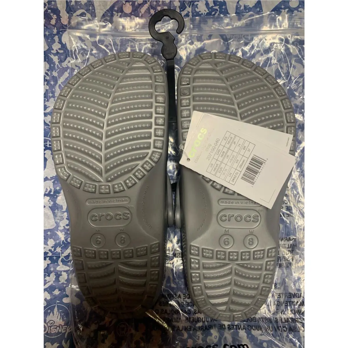 Crocs shoes - DISNEY PARKS CROCS 206954-928 - DISNEY PARKS - Silver 3
