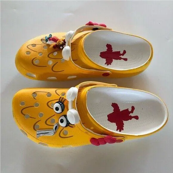 Crocs shoes  - Yellow White 2