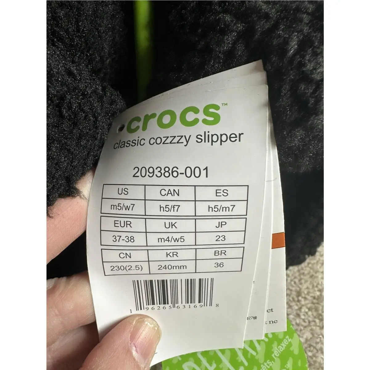 Crocs shoes - Crocs Classic Cozzzy - Classic Cozzzy - Black 5