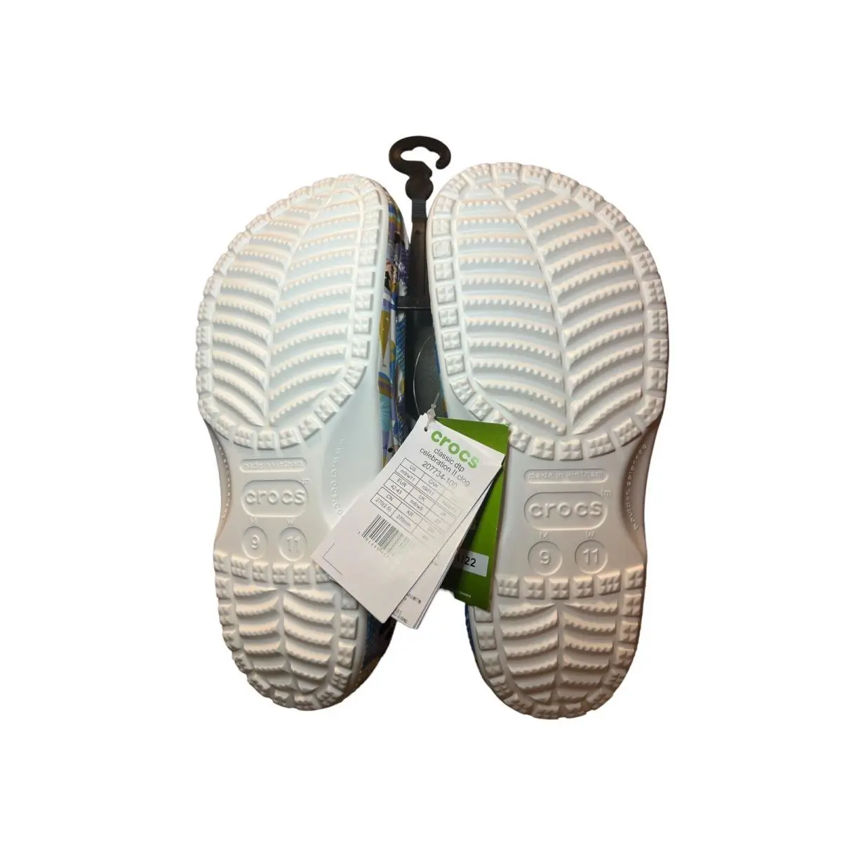 Crocs shoes - WORLD 50TH ANNIVESARY - WORLD ANNIVESARY - Multicolor (UPC: 191448958036) 2