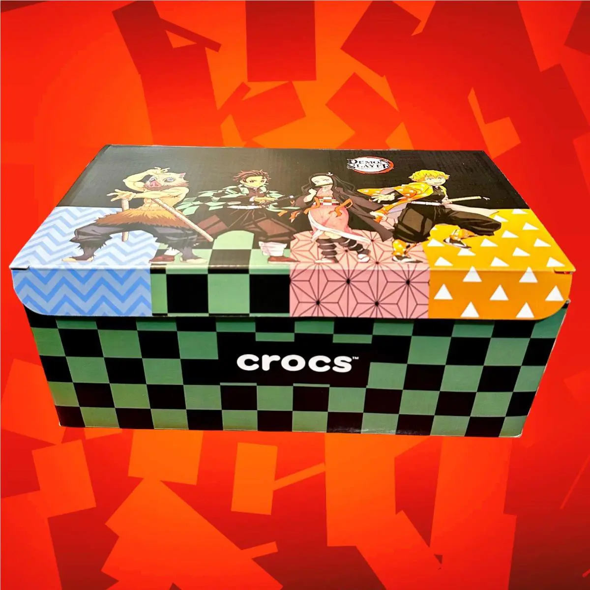Crocs shoes - Demon Slayer Crocs 2023 Tanjiro Echo - Mocha (green) (UPC: 0196265485031) 0