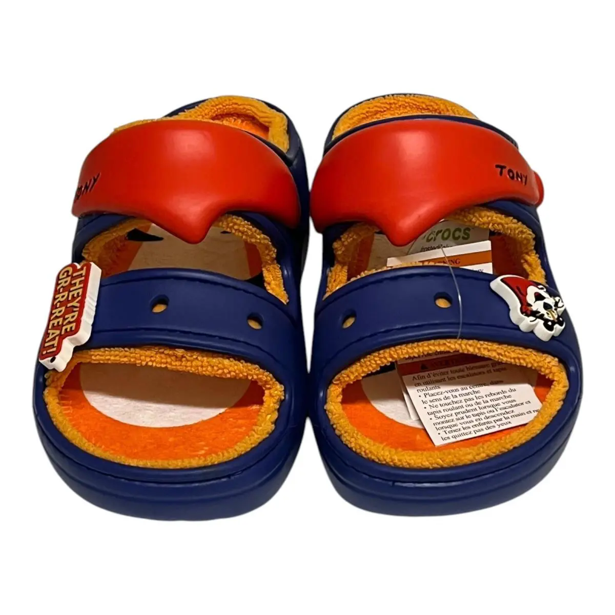 Crocs shoes - Frosted Flakes Crocs Cozzzy Sandals - 210138-4NY - Blue (UPC: 196265832736) 3
