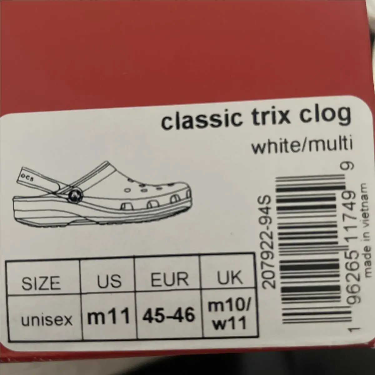 Crocs shoes - Cereal - Cereal - Multi 8