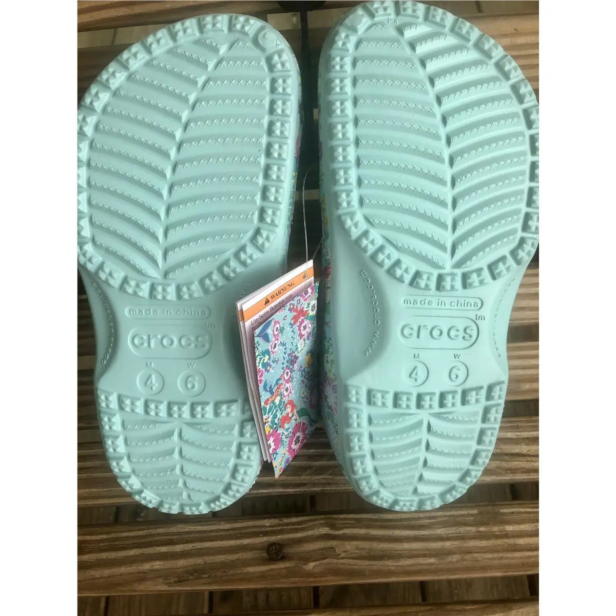 Crocs shoes - Vera Bradley Clog - Vera Bradley Clog - Blue (UPC: 0196265112838) 1