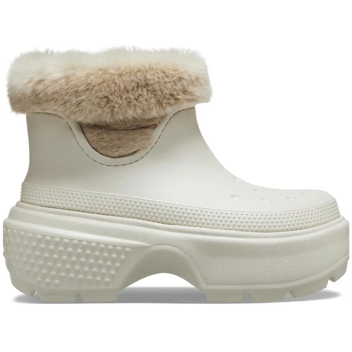 Crocs shoes - Stomp Lined Boot - Stomp Lined Boot - Stucco White (UPC: 0196265428489) 1