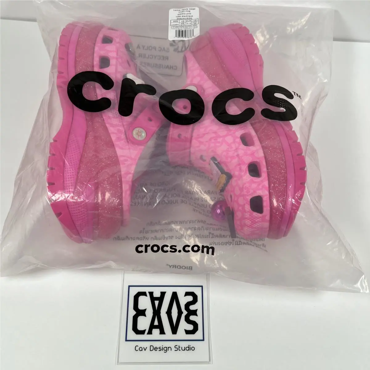 Crocs shoes - Barbie The Movie Crush - Barbie The Movie Crush - Pink (UPC: 196265476763) 8