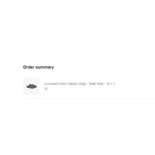 Crocs shoes - Gray 1