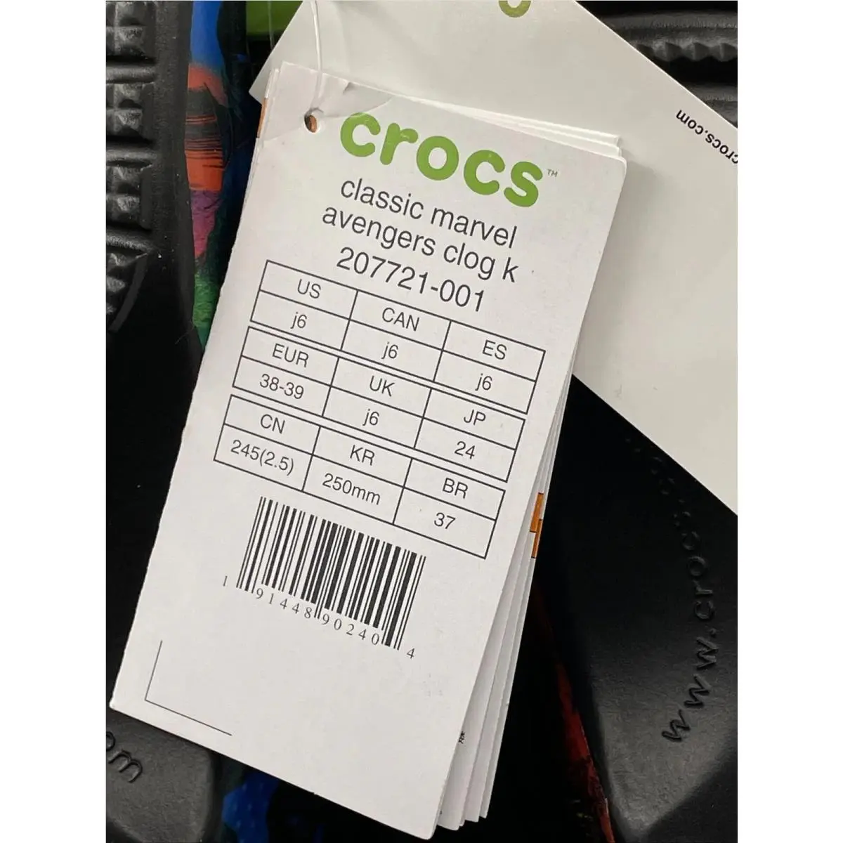 Crocs shoes - Black (UPC: 191448902404) 4