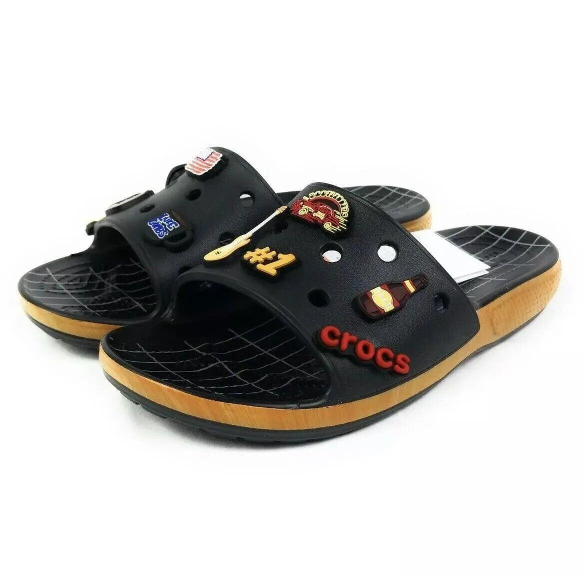 x Luke Combs  Classic Bootlegger Slide Size M5W7 by Crocs