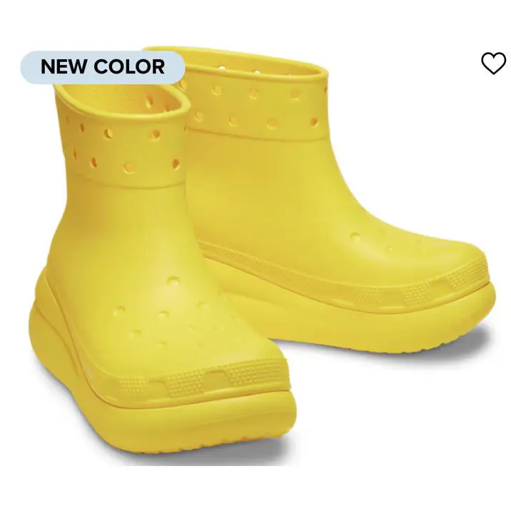 Crocs shoes - Crocs CLASSIC CRUSH - CLASSIC CRUSH - Lemon 5