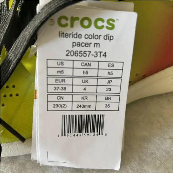 Crocs shoes - Crocs LiteRide - LiteRide - Multicolor, Exterior: Multicolor 5