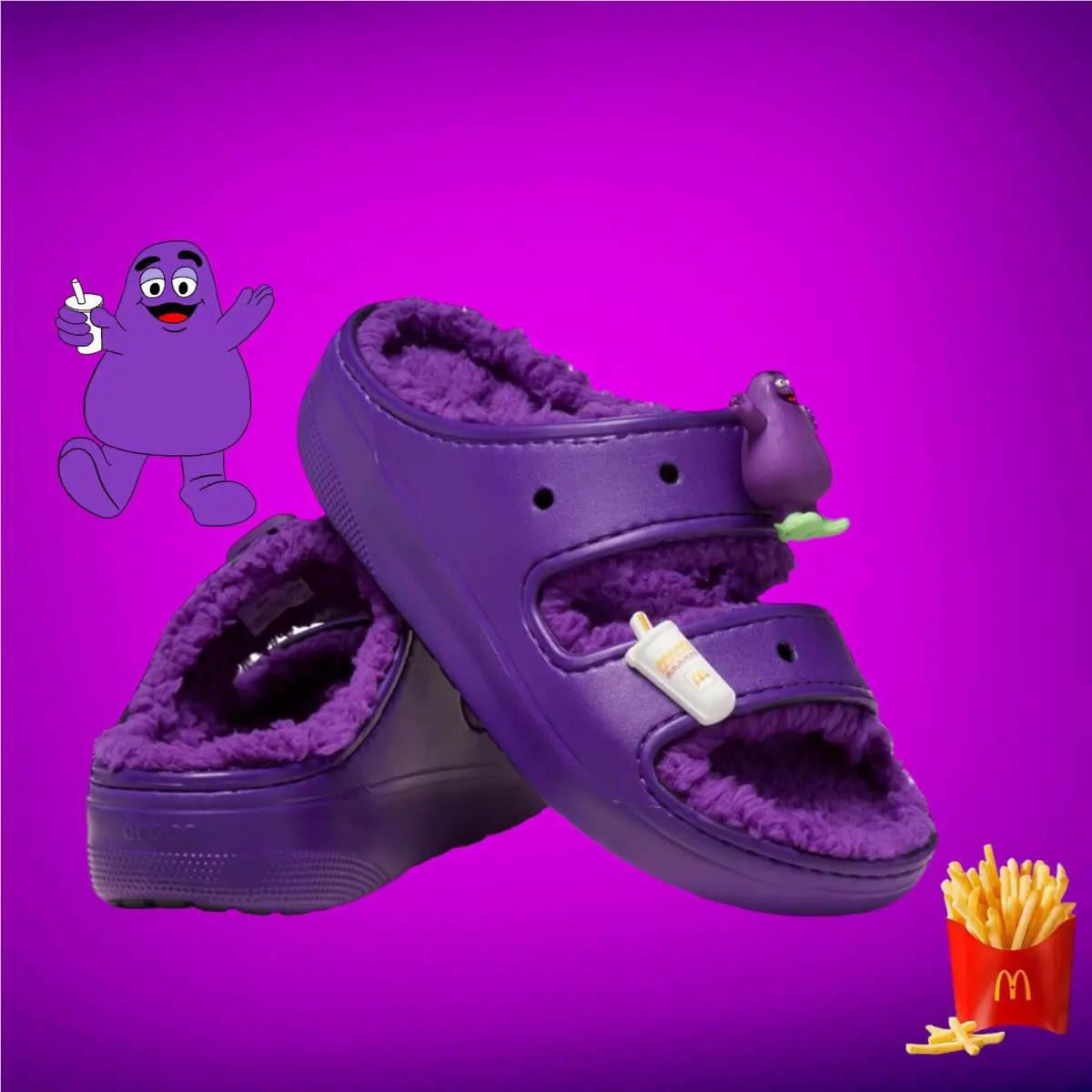 Crocs shoes - Cozzzy - Cozzzy - Purple (UPC: 0196265512218) 0