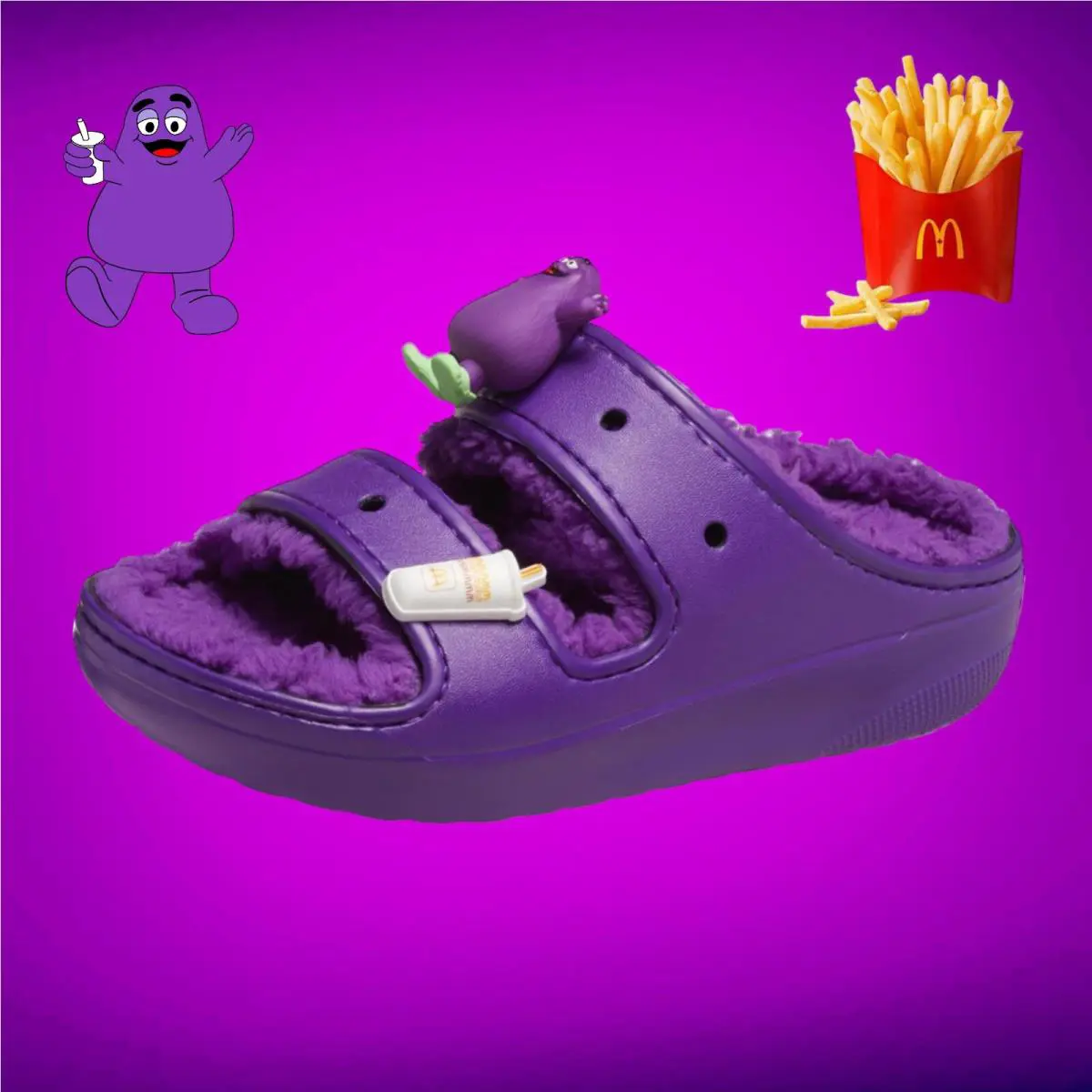 Crocs shoes - Cozzzy - Cozzzy - Purple (UPC: 0196265512218) 1
