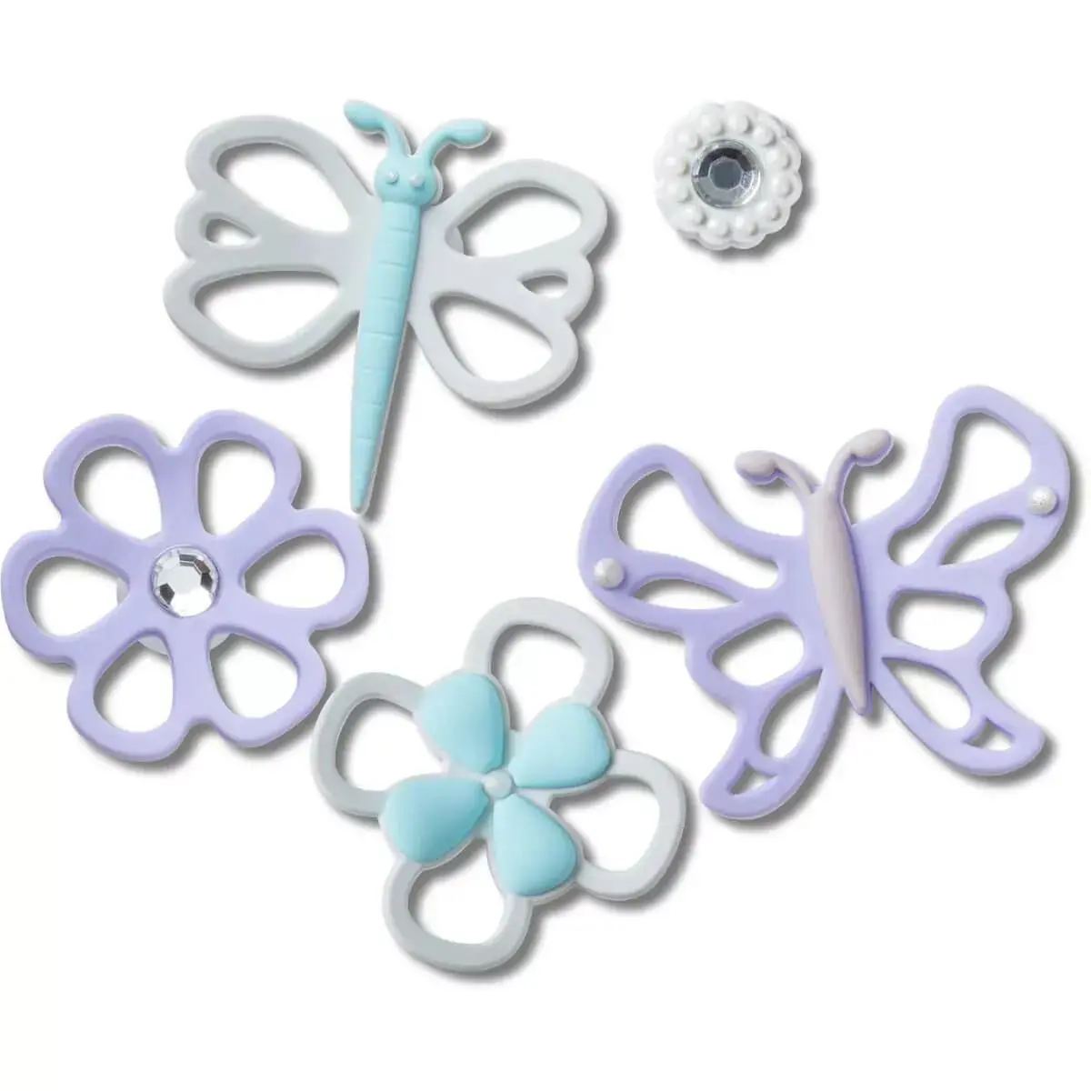 Crocs Jibbitz Charms Cutout Kids 5 Pack 25 Charms Uniquely You 10015041