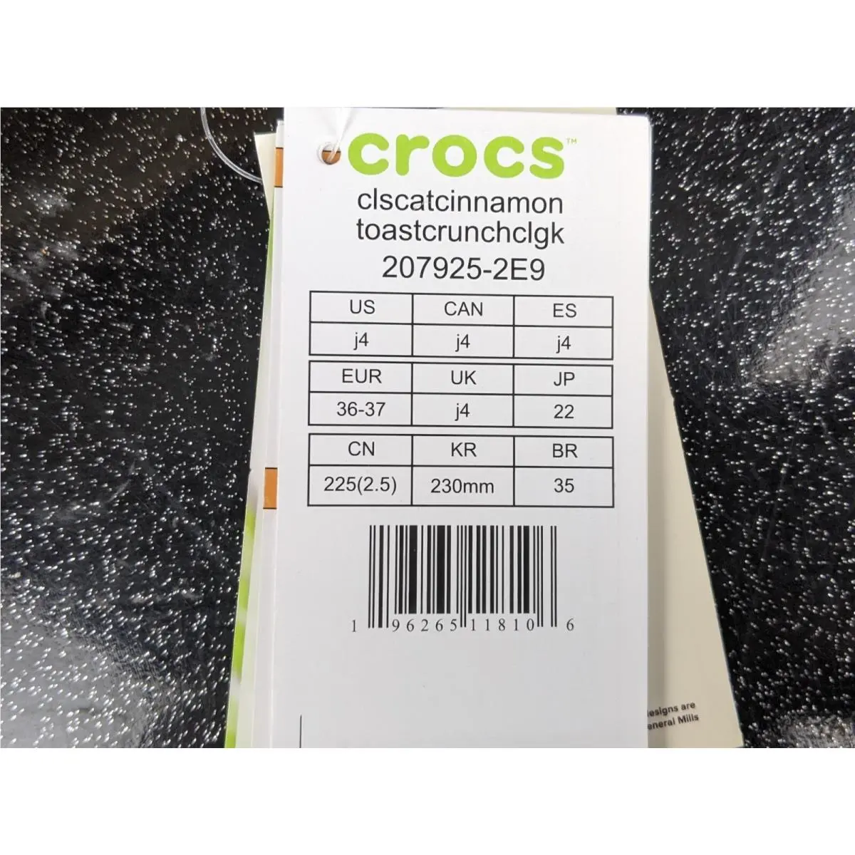 Crocs shoes - Cinnamon Toast Crunch Crocs - Cinnamon Toast Crunch - 207925-2E9 - Multicolor 9