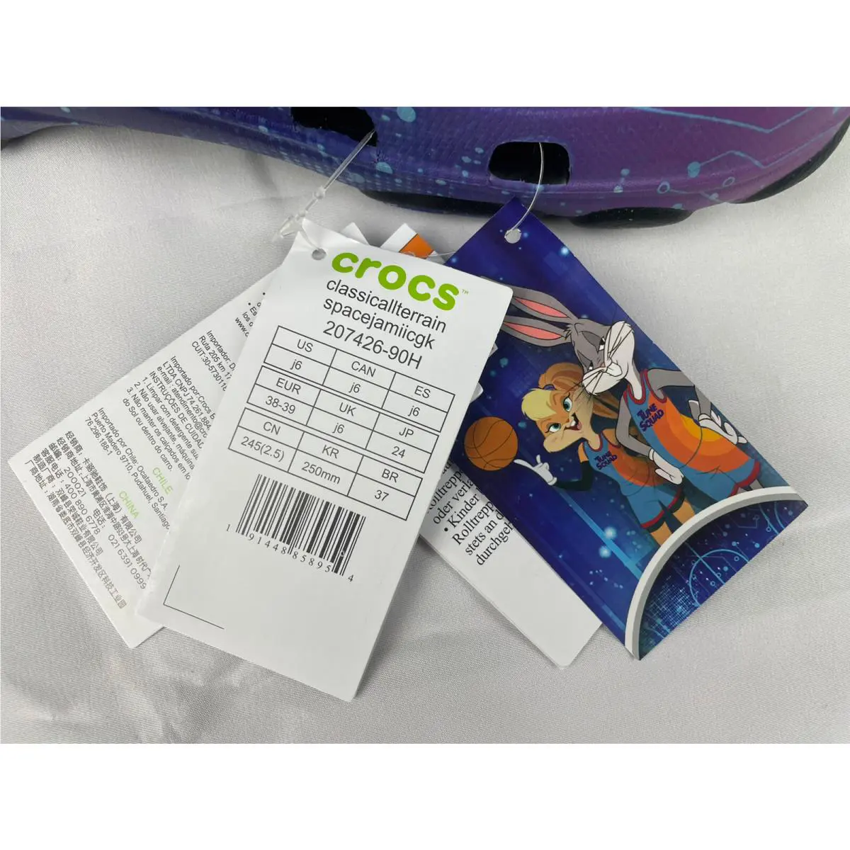 Crocs shoes - Crocs Space Jam 2 - Space Jam - Multicolor (UPC: 191448858954) 5