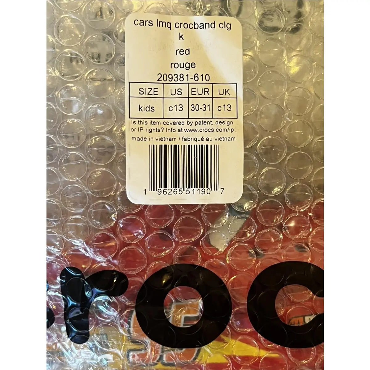Crocs shoes - Red 1