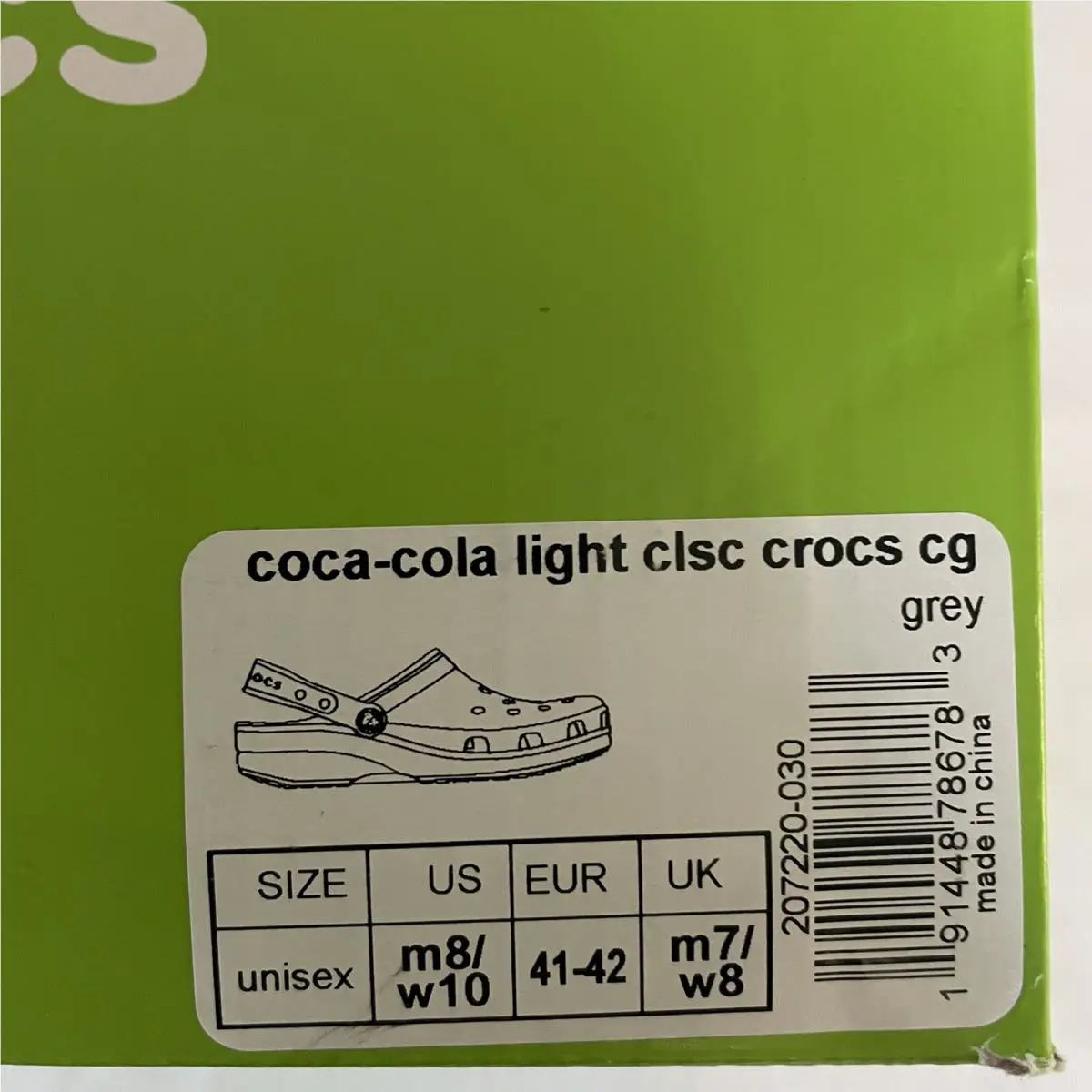 Crocs shoes - Clogs - Clogs - 207220 030 - Gray 5
