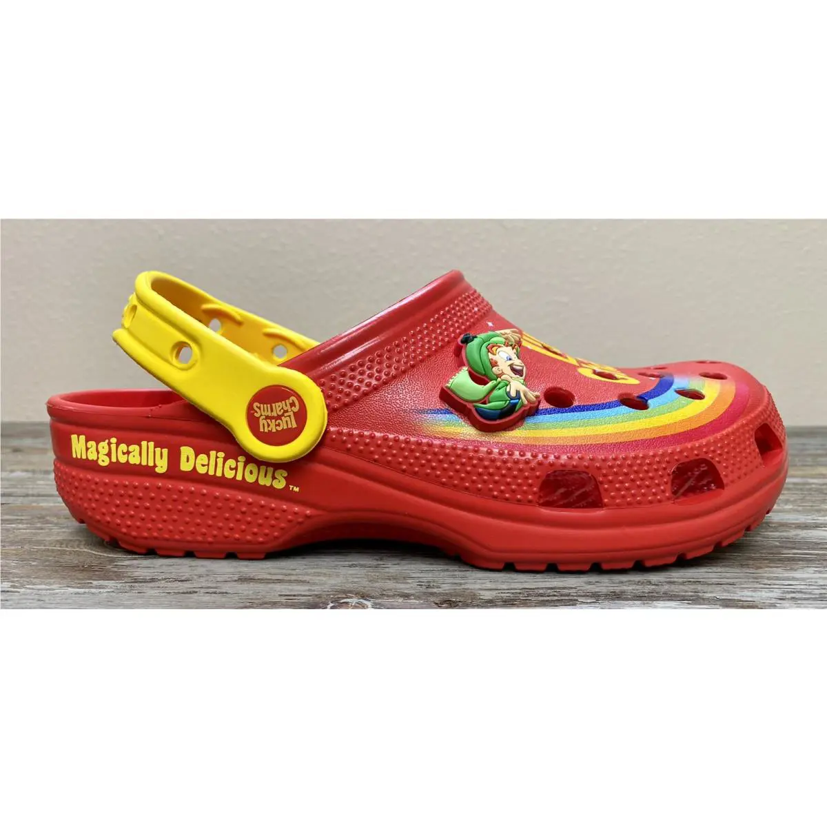 Crocs shoes - Lucky Charms x Crocs Classic Clog - Red (UPC: 191448801943) 2